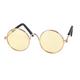 Dezsed Fashion Dog Cats Pet Glasses Trend Round Frame Small Sunglasses Toy Doll Retro Sunglasses on Clearance Gold