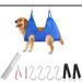 Dog Grooming Hammock Dog Grooming Supplies Dog Hammock Dog Grooming Harness Pet Grooming Hammock Grooming Table Dog Nail Clipper Dogs Cats Grooming Claw Care blue lï¼ŒG75122