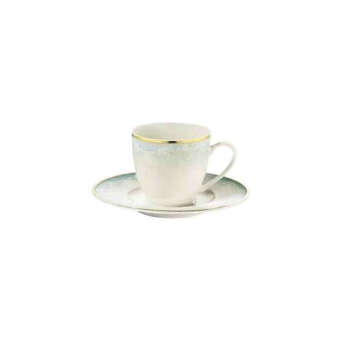 Hermia Concept, Kütahya- KTP9572, Weiß, Kaffeetassen, 100% Porzellan
