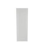 L&C Cabinetry 36H X 12W Wall Decorative Door - Shaker Style Maple, Wood in Gray/Red | 30 H x 12 W x 1 D in | Wayfair ND2 WDD30
