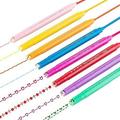 Curve Highlighter Pen Set Dual Tip Marker Pens Aesthetic Highlighters Assorted Colors Flownwing Flair Pens 8 Color Pastel Highlighter Curve Pen Journal Planner Pens For Art Office School Supplies