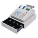 Aiqidi 48 Keys Electronic Cash Register USB RS232 POS Syetem Casher Cash Management System w/UV Light & Drawer Box for Retail Shop