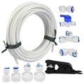 Baocc Water Filter 15M Refrigerator Pipe By Side Set Water Universal for Side Inlet Connection Kitchendining & Bar