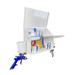 Magnetic Spray Booth Box - Double Compartment Cabinet with Double Spray Paint Gun Holder