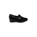 Donald J Pliner Wedges: Black Print Shoes - Women's Size 8 1/2 - Closed Toe