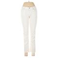 Gap Jeans - Mid/Reg Rise: White Bottoms - Women's Size 27 - Light Wash