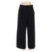 Giorgio Armani Wool Pants - High Rise: Black Bottoms - Women's Size 36