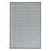 Blue 72 x 48 x 0.197 in Area Rug - Gracie Oaks Vadhi Polka Dots Machine Woven Natural Fibers Area Rug in White/, | 72 H x 48 W x 0.197 D in | Wayfair