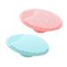 Pack of 2pcs Facial Cleansing Brushes Waterproof Mini Silicone Facial Brushes Facial Massager for Gentle Exfoliation And Deep Scrubbing