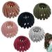 Bird Nest Magic Hair Clip Lazy Bird s Nest Plate Hairpin Expandable Ponytail Holder Hair Pin Velvet Bird Nest Shaped Hair Clips Fashion Hair Accessories for Women Girls (6PC)