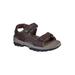 Extra Wide Width Men's Relaxed Fit Tresmen - Garo Sandal by Skechers in Brown (Size 11 WW)