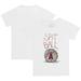 Infant Tiny Turnip White Los Angeles Angels Spit Ball T-Shirt