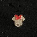 Disney Jewelry | Disney Minnie Mouse Stud Earrings Sterling Silver Enamel | Color: Red/Silver | Size: Os