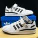 Adidas Shoes | Adidas Originals Forum Low Shoes White Black Fy7757 Men's Multi Size New | Color: Black/White | Size: Various