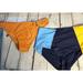 Adidas Swim | Bundle! 4 Different Brands Women's Bikini Bottoms! All Sz L. Nwot. | Color: Blue/Orange/Pink/Yellow | Size: L