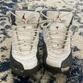 Nike Shoes | Air Jordan 12 Jump Man Sneakers. Youth Size 6. Used With Some Wear | Color: Gray | Size: 6bb