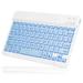 UX030 Lightweight Ergonomic Keyboard with Background RGB Light Multi Device slim Rechargeable Keyboard Bluetooth 5.1 and 2.4GHz Stable Connection Keyboard for Dell Latitude E5520 Laptop