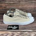 Converse Shoes | Converse Jack Purcell Canvas Beige White Men's Casual Shoes | Color: Tan | Size: 9