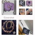 Disney Bags | Jack&Sallywallet+Wristlet+925 Pearljewelry Set 8.5+17” | Color: Black/Purple | Size: Jack&Sallyset