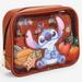 Disney Bags | Loungefly Disney Lilo & Stitch Fruit 3 Pc. Cosmetic Bag Set! | Color: Blue/Brown | Size: 3 Pc. Set