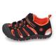 Riemchensandale DOCKERS BY GERLI Gr. 25, bunt (schwarz, neonorange) Kinder Schuhe