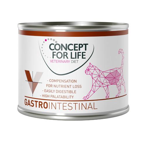 12x200 g Gastro Intestinal Concept for Life Veterinary Diet Katzenfutter nass