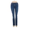 Gap Jeans - Low Rise Skinny Leg Denim: Blue Bottoms - Women's Size 27 - Dark Wash