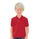 Poloshirt TRIGEMA "TRIGEMA in Piqué-Qualität" Gr. 104, braun (kirsch) Kinder Shirts Poloshirts