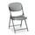 Iceberg Enterprises Rough N Ready Folding Chair Plastic/Resin in Black | 35.5 H x 18.75 W x 21.5 D in | Wayfair ICE64007