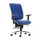 Senza ergo 24hr ergonomic asynchro task chair - Ocean Blue vinyl