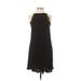 H&M Casual Dress - Shift: Black Solid Dresses - Women's Size 2