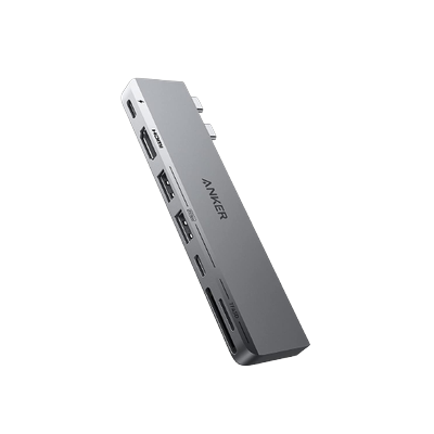 Anker 547 USB-C Hub (7-in-2, für MacBook, in Grau) Image