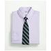 Brooks Brothers Men's Stretch Supima Cotton Non-Iron Pinpoint Oxford Button-Down Collar Dress Shirt | Lavender | Size 16½ 36