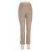 Roz & Ali Casual Pants - High Rise: Tan Bottoms - Women's Size 4