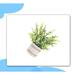 Primrue 8.6" Artificial Foliage Topiary in Pot Plastic | 8.6 H x 6.6 W x 6.6 D in | Wayfair D291B267535B41B4A2F1712A9DE2E60D