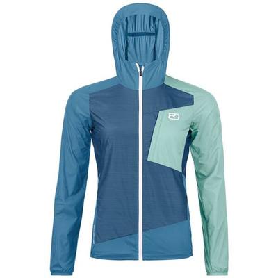 ORTOVOX Damen Funktionsjacke WINDBREAKER JACKET W, Größe S in Blau