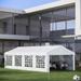 Outsunny 13' x 26' Party Tent & Carport with Removable Sidewalls and Zipper Doors, Heavy Duty Canopy Tent Sun Shade Shelter