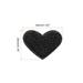 Heart Shaped Iron on Patches Embroidered Love Applique Patches 33Pcs