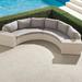 Pasadena II 4-pc. Modular Sofa Set in Ivory Finish - Sand with Canvas Piping - Frontgate