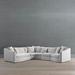 Pippa Modular Collection - Right-Facing Loveseat, Right-Facing Loveseat in Marina Galia - Frontgate