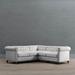 Logan Chesterfield 3-pc. Loveseat Sectional - InsideOut Justify Driftwood - Frontgate