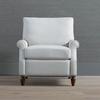 Kahli Recliner - Pewter Kent Performance Leather - Frontgate
