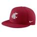 Men's Nike Crimson Washington State Cougars Aero True Baseball Performance Fitted Hat