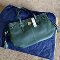 Dooney & Bourke Bags | Beautiful Large Green Donney And Bourke Handbag | Color: Green | Size: 11x17x6