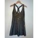 Free People Dresses | Free People Sequin Studded Mini Dress Size Small | Color: Gray | Size: S