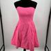 Lilly Pulitzer Dresses | Lilly Pulitzer Dress Size 4 Pink With Pockets Strapless | Color: Pink | Size: 4