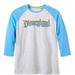 Disney Shirts | Disneyland Resort Raglan Baseball Tee Men’s Small | Color: Blue/Gray | Size: S