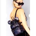 Disney Bags | Disney Loungefly Black Sequined Celestial Astrology Lasr | Color: Black | Size: Os