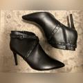 Nine West Shoes | Black Nine West Ankle Boots | Color: Black | Size: 9.5