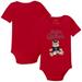 Infant Tiny Turnip Red St. Louis Cardinals Teddy Boy Bodysuit